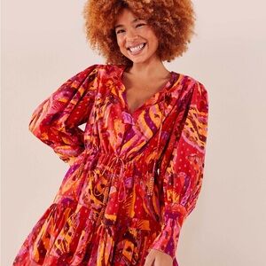 Farm Rio Banana Juice mini dress